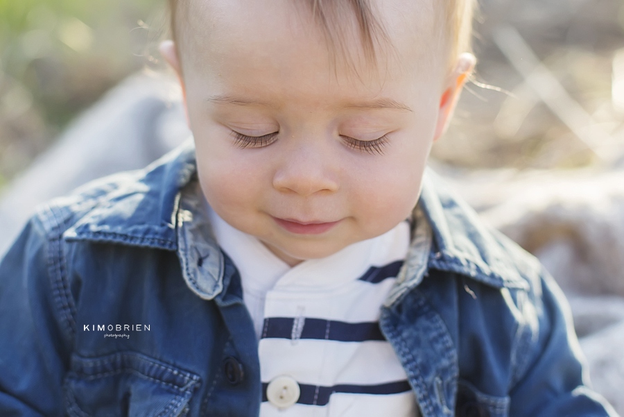 one year old photo session - Kim O'Brien Photography