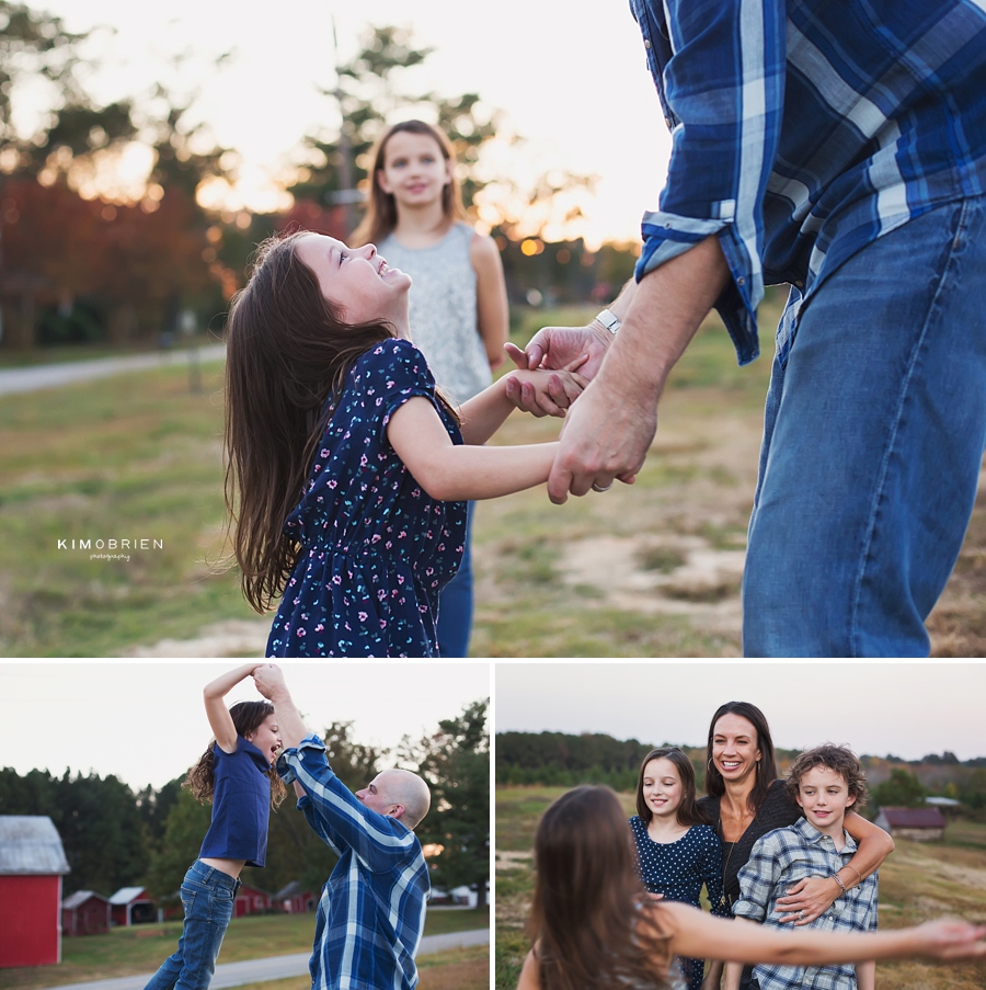 family of seven fun ~ cary, nc lifestyle family photographer ~ Kim O'Brien Photography - Cary NC