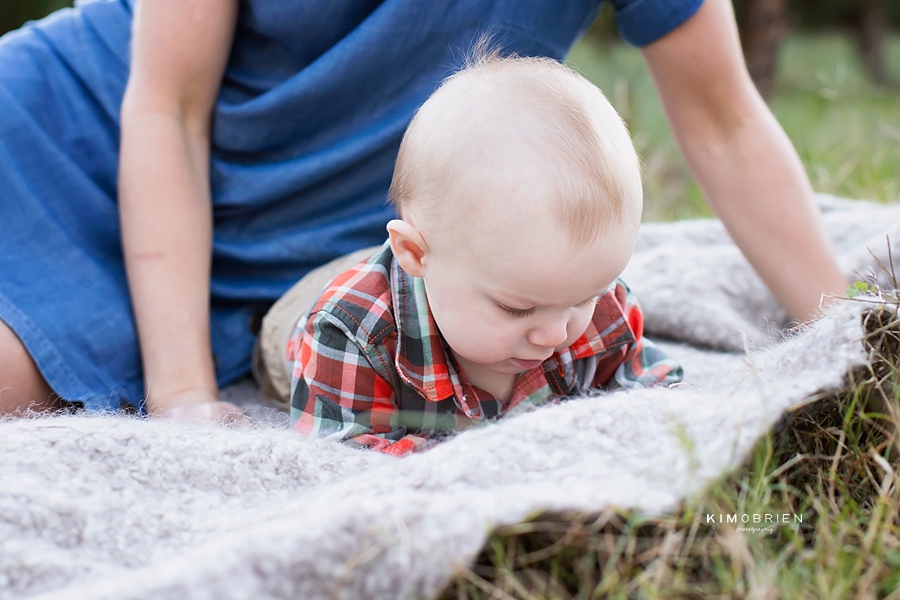 Christmas Tree Farm Family Session - Cary NC