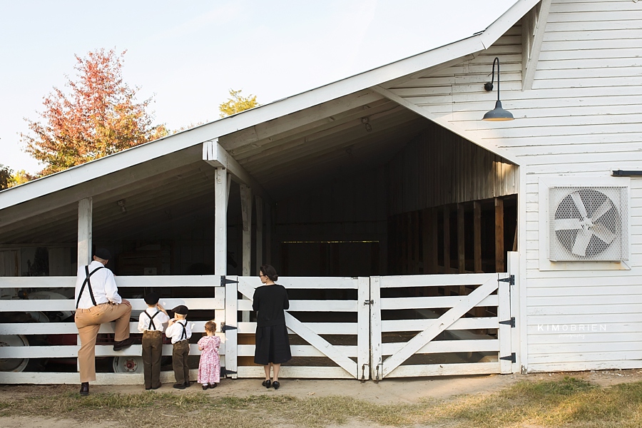 vintage stylized family photo session - Raleigh NC family photographer