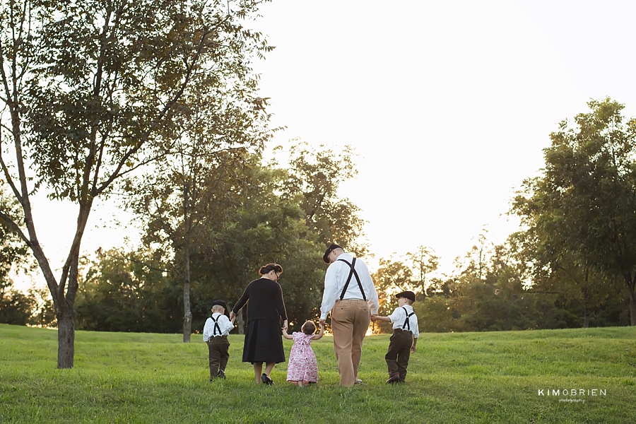 vintage stylized family photo session - Raleigh NC family photographer