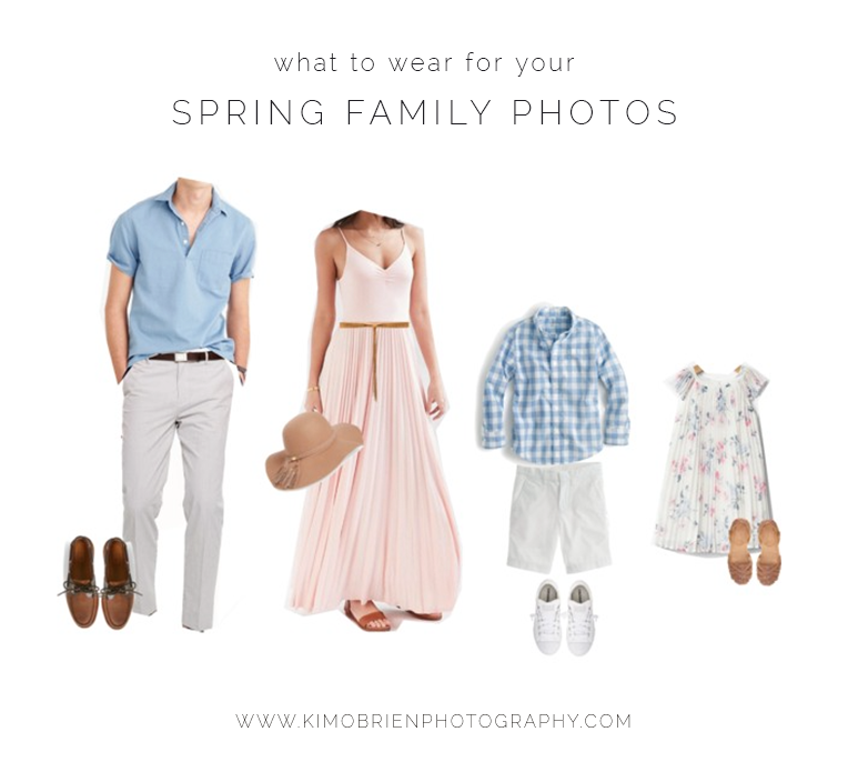 What To Wear For Spring Family Photos