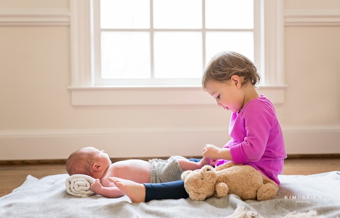 Baby Andrew - lifestyle newborn family session