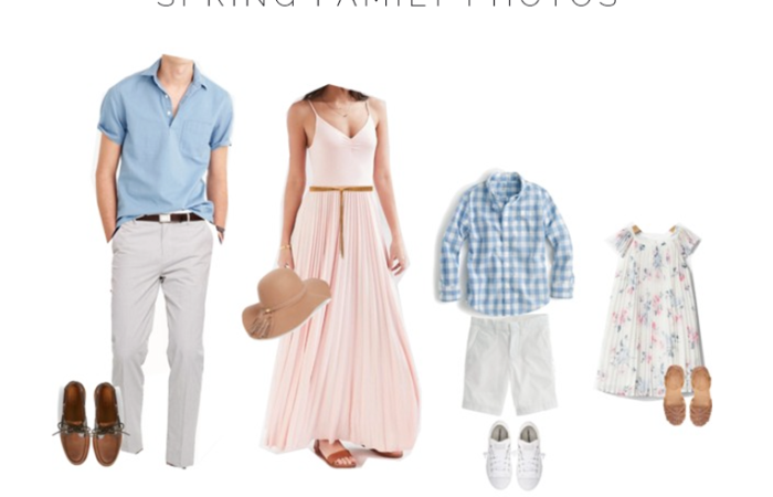 What To Wear For Spring Family Photos