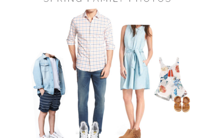 What to Wear for Spring Family Photos - Kim O'Brien Photography