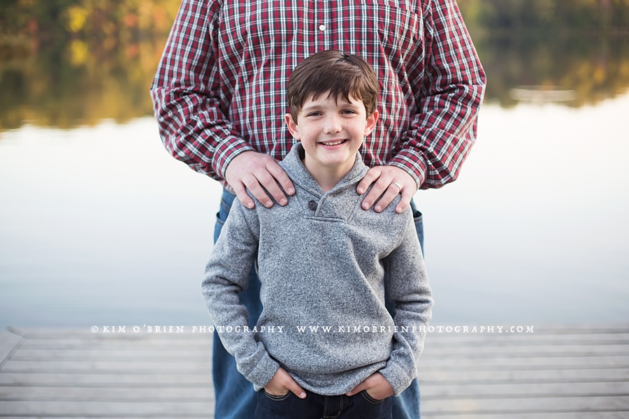 Family of Five at the Lake - Raleigh Family Photographer