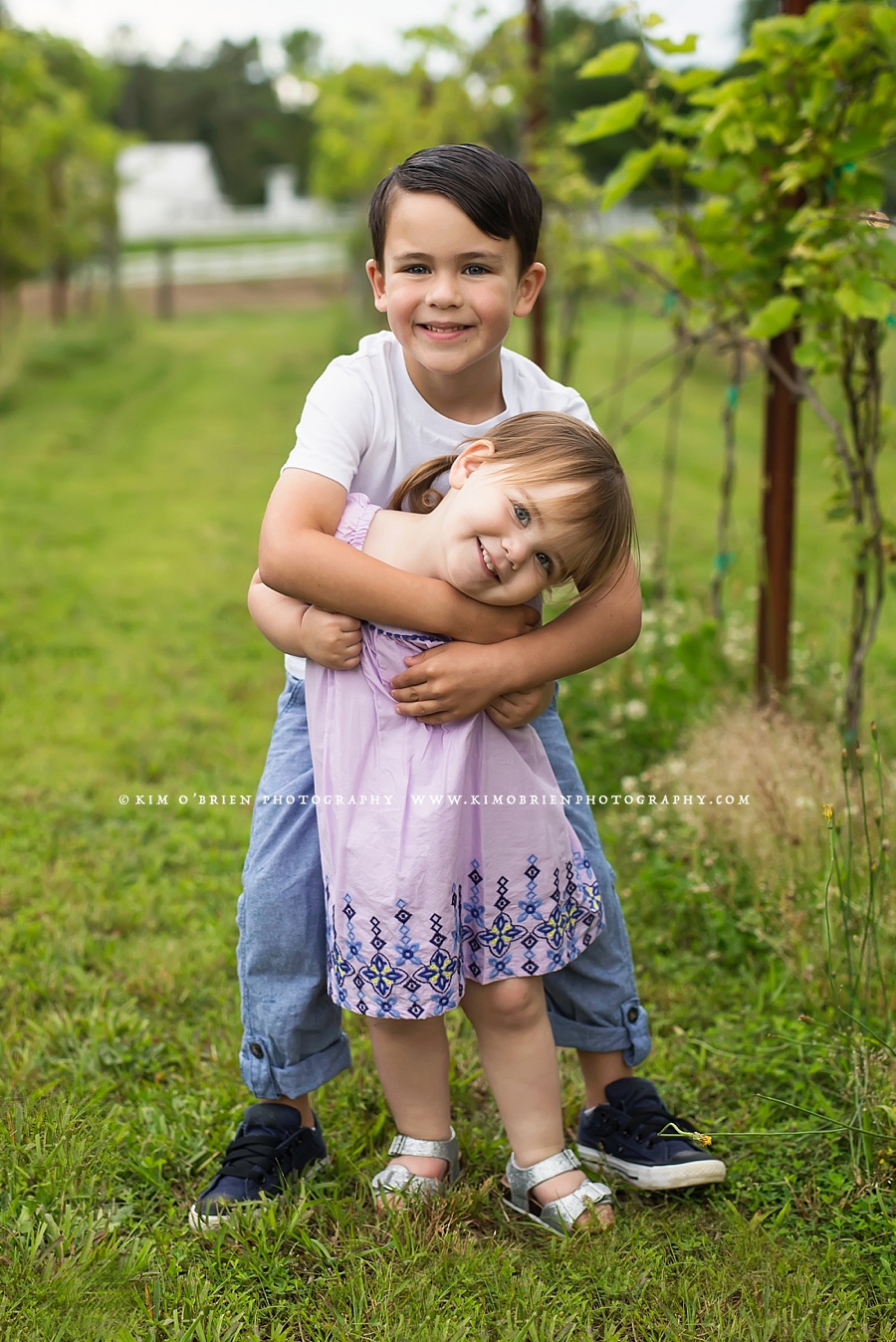 Vineyard Picnic - Raleigh Family Photo Session
